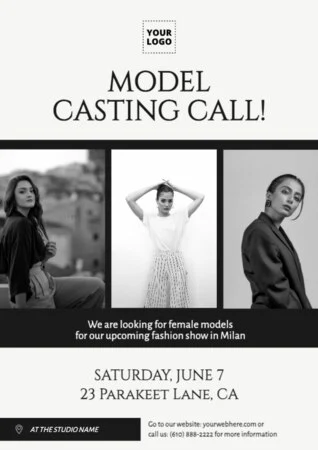 Modifier un design pour un casting ou une audition