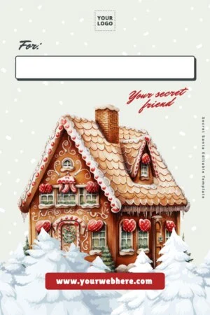 Edit a Secret Santa template