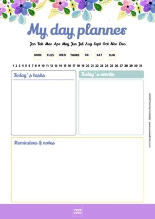 Edit an ADHD planner