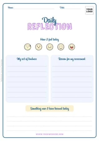 Edit a Daily Reflection Diary