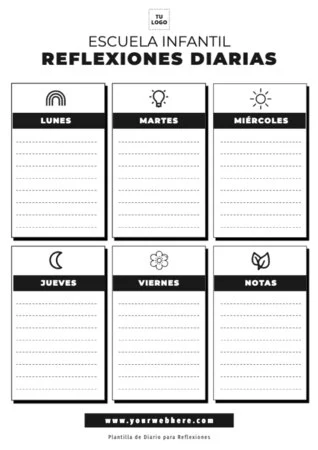 Edita una plantilla de un diario