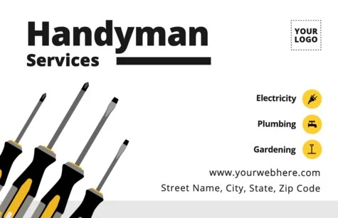 Edit a Handyman Card
