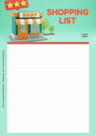 Edit a Grocery List