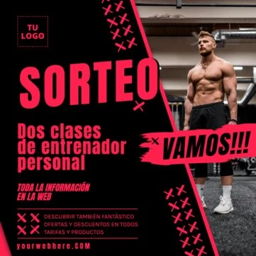 Editar una plantilla para sorteos