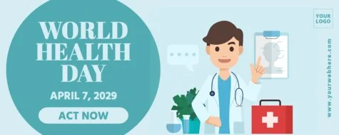 Edit a design for World Health Day