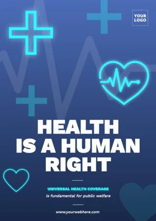 Edit a design for World Health Day