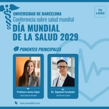 Edita un póster sobre cuidados