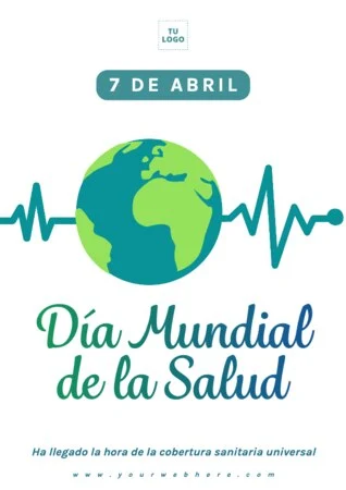 Edita un diseño del Día Mundial de la Salud