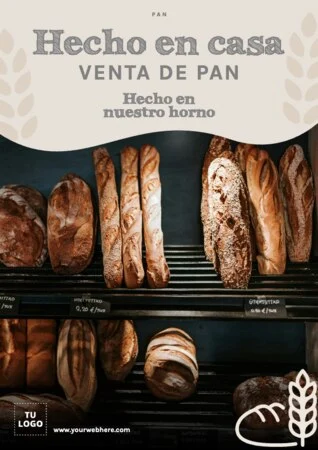 Edita un diseño para vender pan