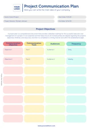 Edit a project plan