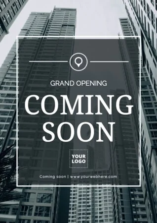 Edit a template for your grand opening