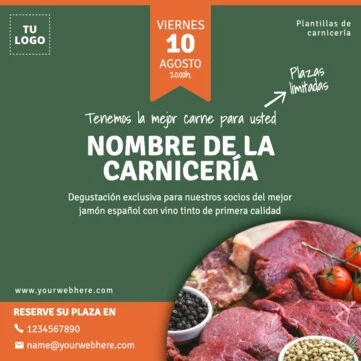Edita un póster de Carnicería