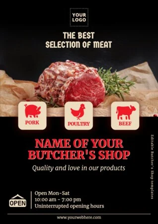 Edit a Butchers' cut poster