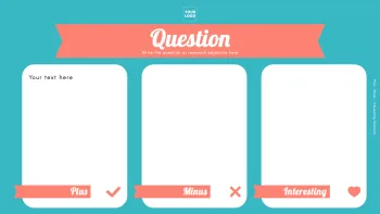 Plus Minus Interesting Chart Templates