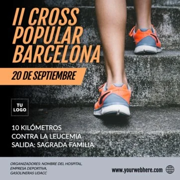 Edita un diseño sobre atletismo