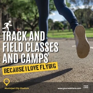 Editar um projeto sobre atletismo