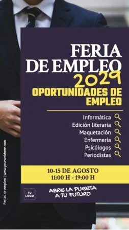 Edita tu anuncio de Feria Laboral