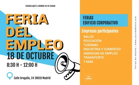 Edita tu anuncio de Feria Laboral