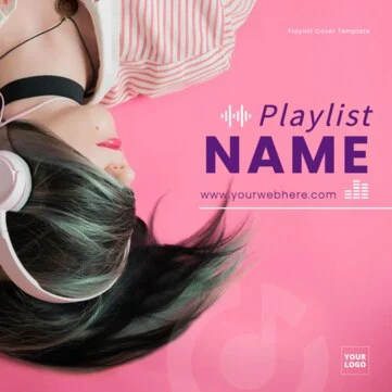 Edit Playlist artwork