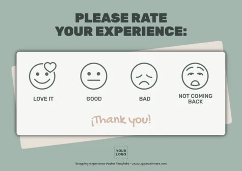 Edit a Shopping Experience sign