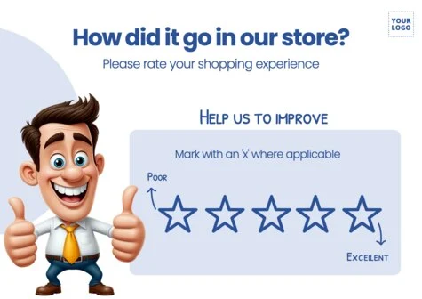 Edit a Shopping Experience sign