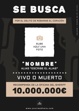 Edita un cartel de Se Buscan