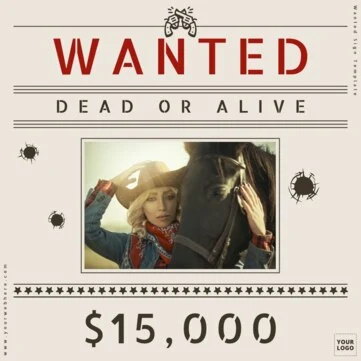 Edit a poster of Wanted