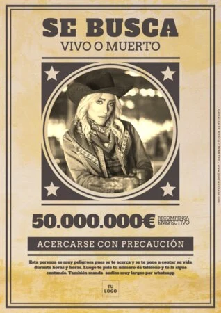 Edita un cartel de Se Buscan