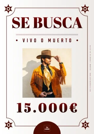 Edita un cartel de Se Buscan