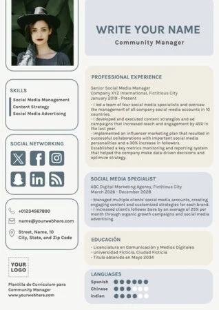 Edit an Influencer CV