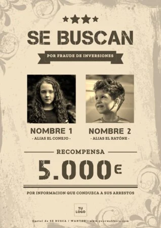 Edita un cartel de Se Buscan