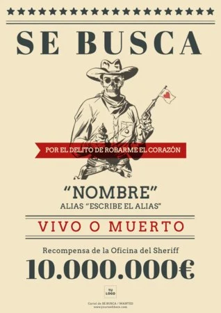 Edita un cartel de Se Buscan