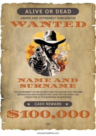 Edit a poster of Wanted