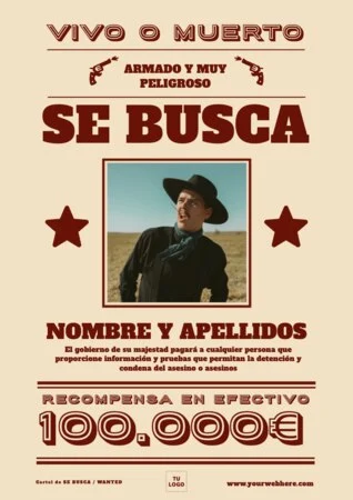 Edita un cartel de Se Buscan