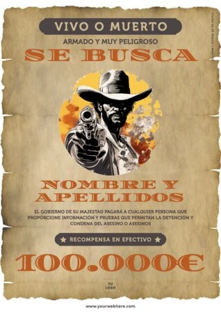 Edita un cartel de Se Buscan