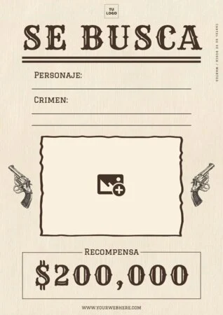 Edita un cartel de Se Buscan