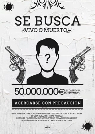 Edita un cartel de Se Buscan