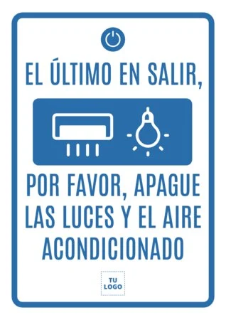 Edita un cartel de Aire Acondicionado