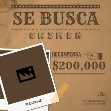 Edita un cartel de Se Buscan