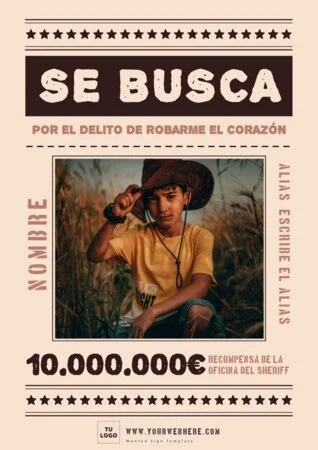 Edita un cartel de Se Buscan