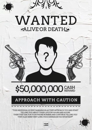 Edit a poster of Wanted