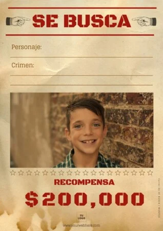 Edita un cartel de Se Buscan