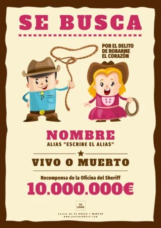 Edita un cartel de Se Buscan