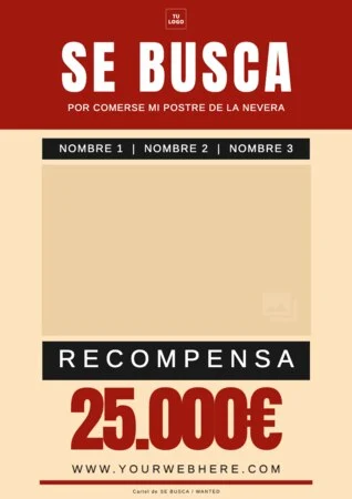 Edita un cartel de Se Buscan