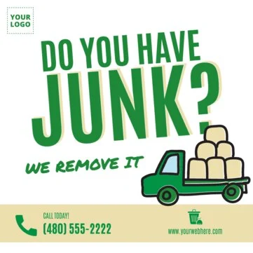 Edit a junk removal template