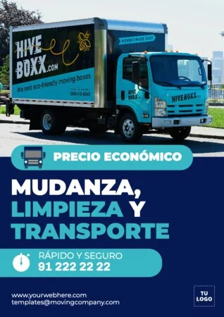 Editar una plantilla para retirada de trastos
