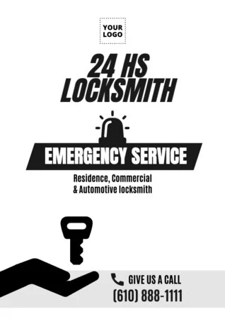 Edit a design for locksmith services