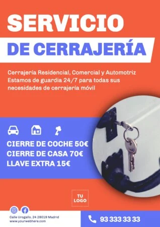 Edita diseños para cerrajeros