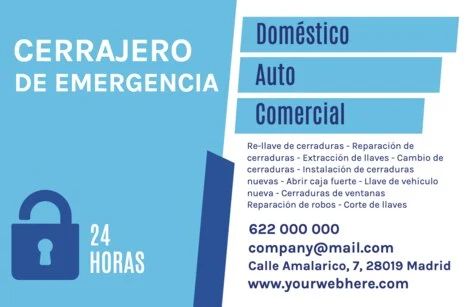 Edita diseños para cerrajeros