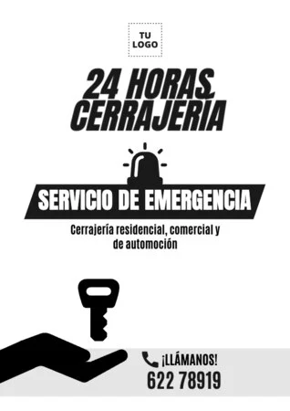 Edita diseños para cerrajeros